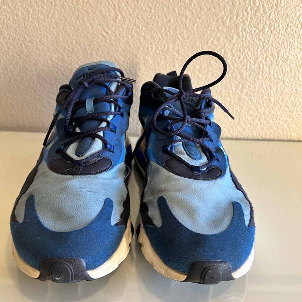Size 13 - Nike Air Max 270 React Pacific Blue Pre… - image 1